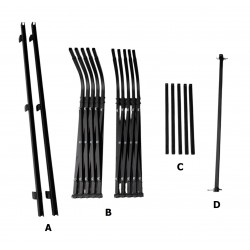TEKNOGEN Triporter / Kamyonet Kızaklı Kasa Kapama Sistemi (Rebat SU-68000)