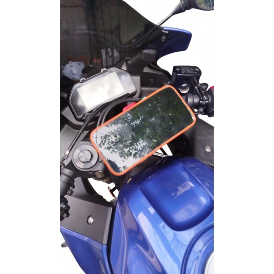 YAMAHA R3 / R25 Smart Bar - Telefon Tutucu Standı (2018 - 2025 Modelleri için)