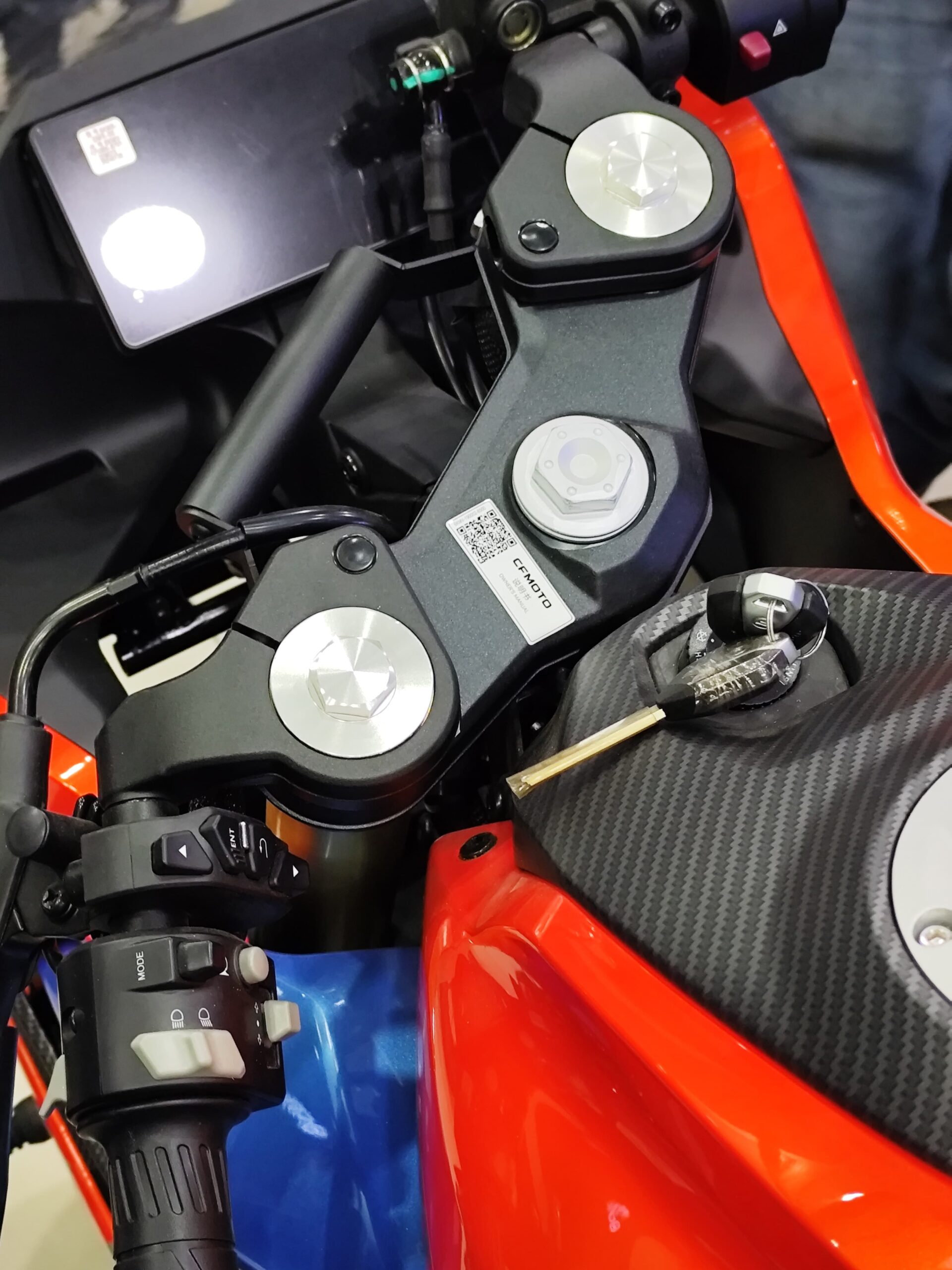 CFMOTO 250 SR Smart Bar - Telefon / Kamera Tutucu - Görsel 2