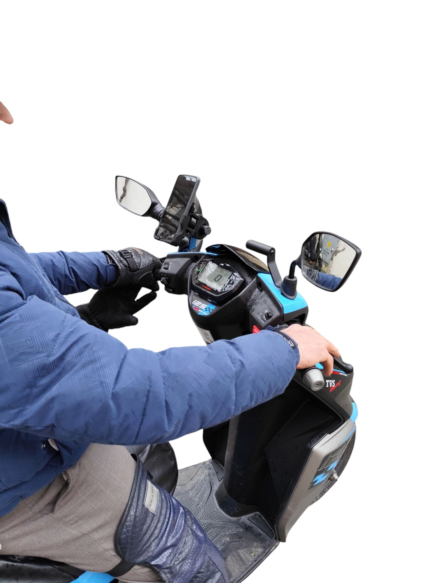 Üniversal Motosiklet Smart Bar / Telefon Tutucu Barı (TEKLİ) - Görsel 8