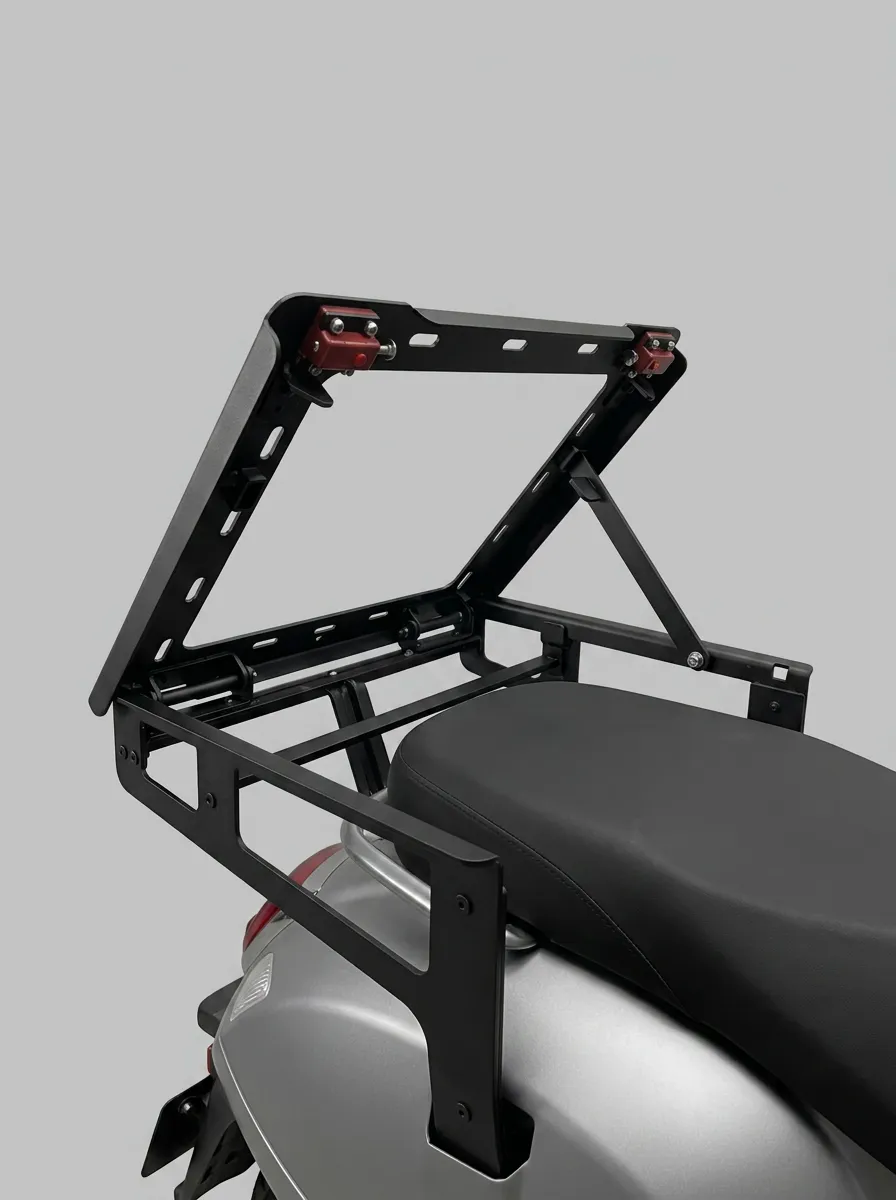 MOTO GUSTO Santa 125 Kurye Çanta Demiri (Damperli) - Görsel 4